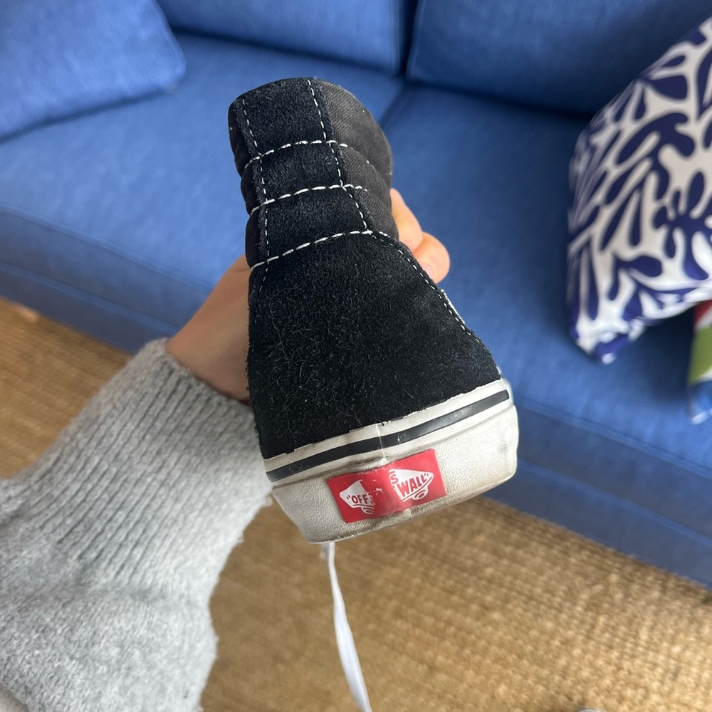 Vans Black and White Skate Shoes - Picture 4 of 7